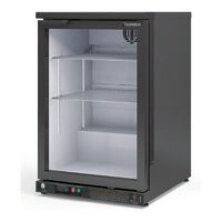 Mini frigider cu o usa cu geam 150Lt - Coreco
