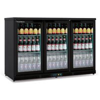 Mini frigider cu 3 usi cu geam 320Lt - Coreco