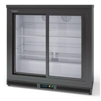 Mini frigider cu usi glisante cu geam 225Lt - Coreco