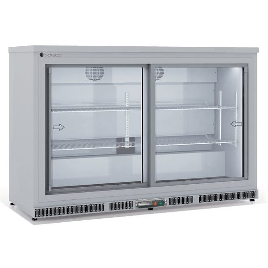 Mini frigider cu usi glisante cu geam 320Lt - Coreco