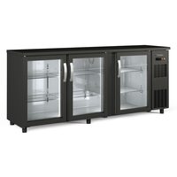 Minibar cu 3 usi cu geam 490Lt - Coreco