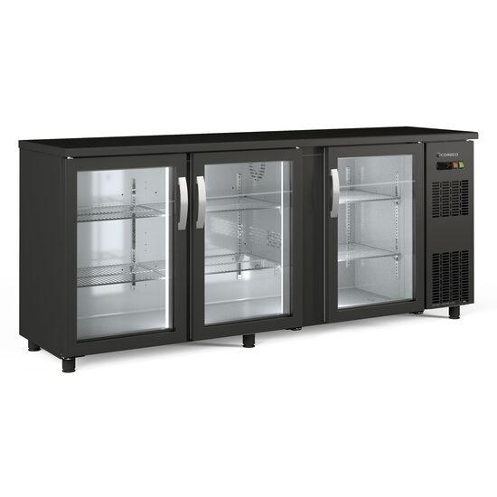 Minibar cu 3 usi cu geam 490Lt - Coreco