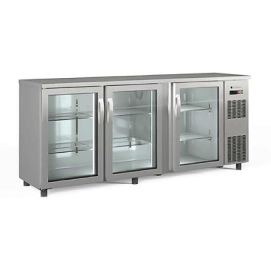 Minibar cu 3 usi cu geam 490Lt - Coreco