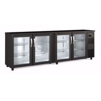 Minibar cu 4 usi cu geam 650Lt - Coreco