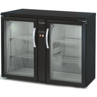 Minibar cu doua usi cu geam 325Lt fara unitate condensare - Coreco