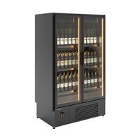 Vitrina frigorifica pentru vinuri cu doua usi cu geam - Coreco