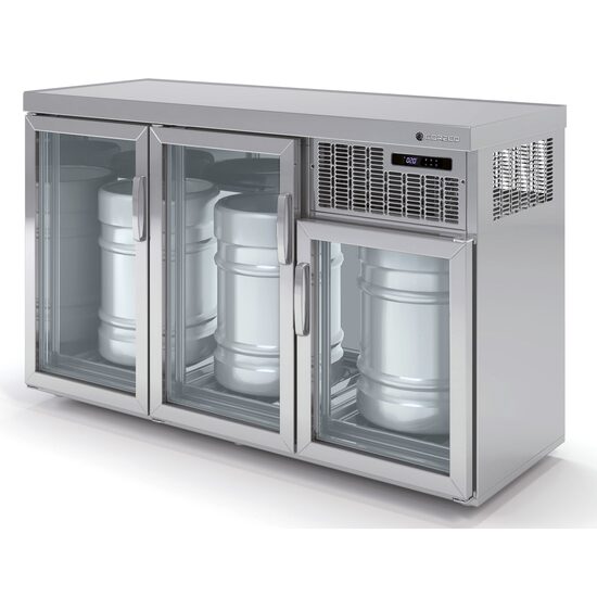 Frigider pentru bere, 3 butoaie - Coreco