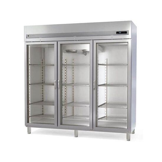 Dulap frigorific cu 3 usi cu geam 2197 Lt - Coreco 