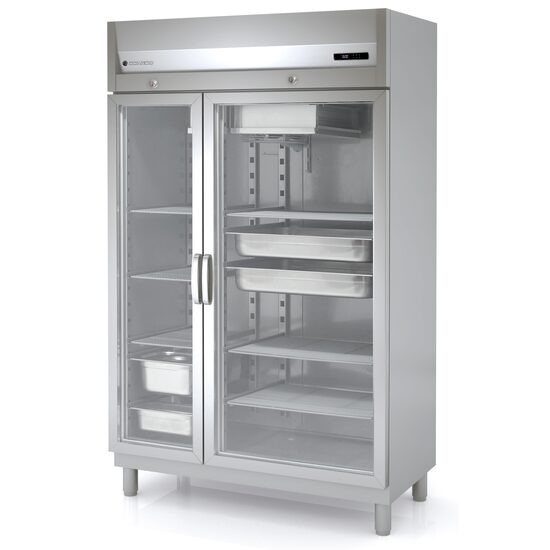 Dulap congelator cu doua usi cu geam 964 Lt - Coreco