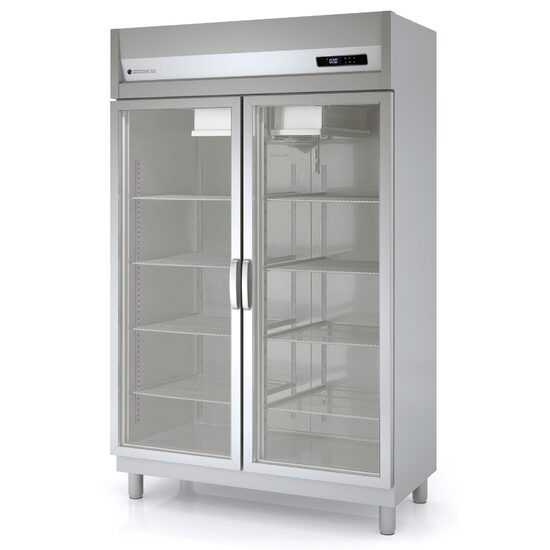 Dulap frigorific cu doua usi din sticla EuroSnack, 979 Lt - Coreco