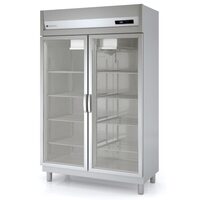 Dulap congelator cu doua usi din sticla EuroSnack, 979 Lt - Coreco