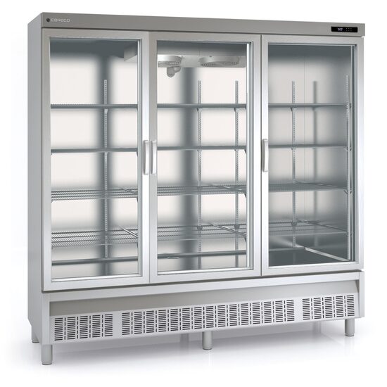 Dulap frigorific cu 3 usi cu geam dublu, 1852 Lt - Coreco