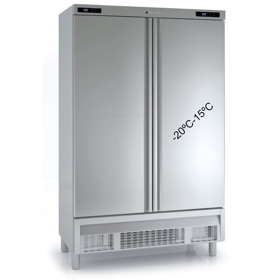 Dulap frigorific/congelator cu doua compartimente SnackFit, 830 Lt - Coreco