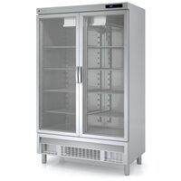 Dulap congelator cu doua usi din sticla dubla SnackFit, 964 Lt - Coreco