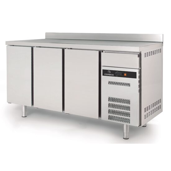 Masa rece cu 3 usi si rebord, 504 Lt - Coreco