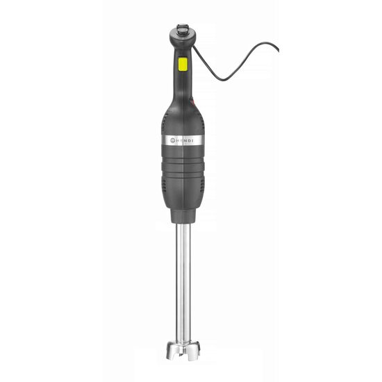 Blender de mână 500 cu viteză variabilă și ax de amestecare 400mm, HENDI, Kitchen Line, negru, 230V/500W, ø100x816mm