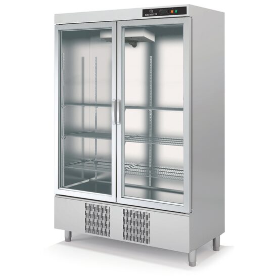 Dulap frigorific cu o usa cu geam dublu securizat 1201 Lt - Coreco