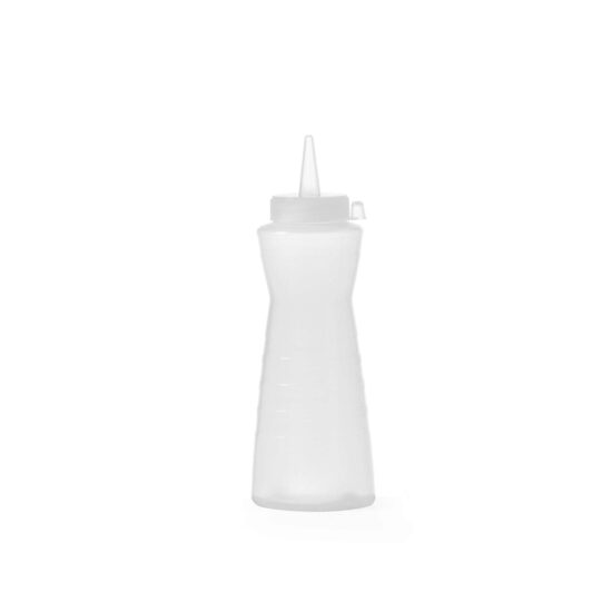 Sticla dispenser 0.30 lt, polietilena, transparent, 65x(H)190, Hendi