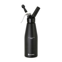 Aparat / sifon frisca, Kitchen Line, 0,95L, Negru, ø95x(H)320mm