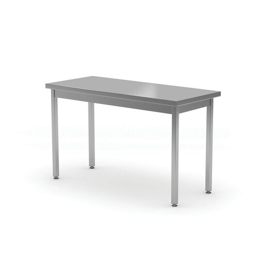 Masa de lucru centrala fara raft, HENDI, Kitchen Line, 800x600x(H)850mm