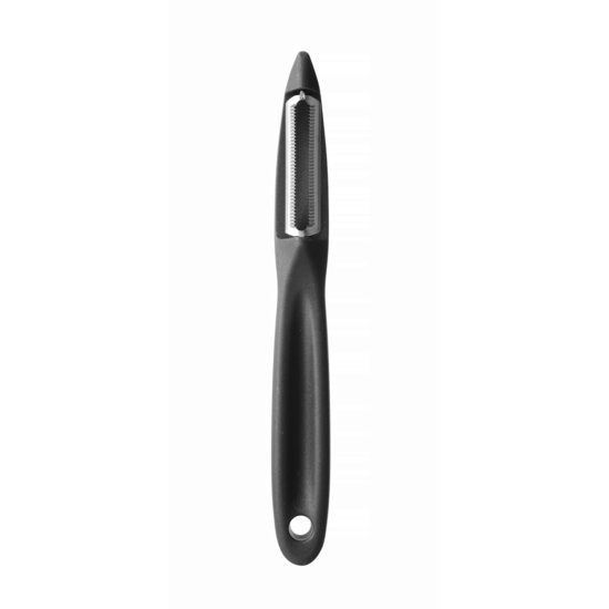 Curatitor universal cu lama zimtata, HENDI, Negru, (L)175mm