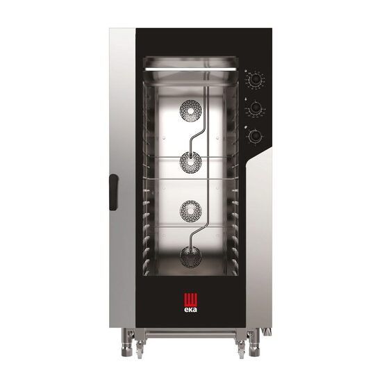 Cuptor cu aburi de convectie Millennial, Smart Bakery pentru cofetarie si panificatie, electric, carucior controlat electronic 16x 600x400 mm, 100/270 C, 400V/31000W, 930x1041x(H)1900mm