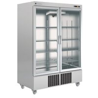 Dulap frigorific cu doua usi cu geam  1404 Lt - Coreco