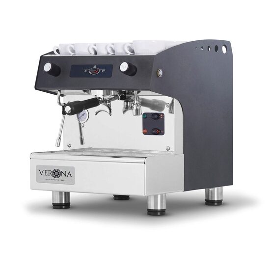 Espressor Verona Romeo Pro, 1 grup, automat, cu pompa rotativa, 230V/1950W, 375x530x(H)485mm