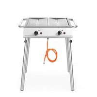 Gratar pe gaz Xantos, HENDI, 9,5kW, 770x710x(H)870mm