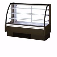 Vitrina frigorifica modulara pentru ciocolata, cu gean curbat rabatabil 417 Lt - Coreco