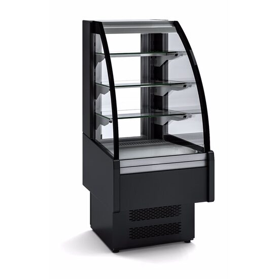 Vitrina frigorifica modulara snack, cu geam curbat 140 Lt - Coreco