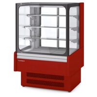 Vitrina frigorifica modulara snack, cu geam drept 140 Lt - Coreco