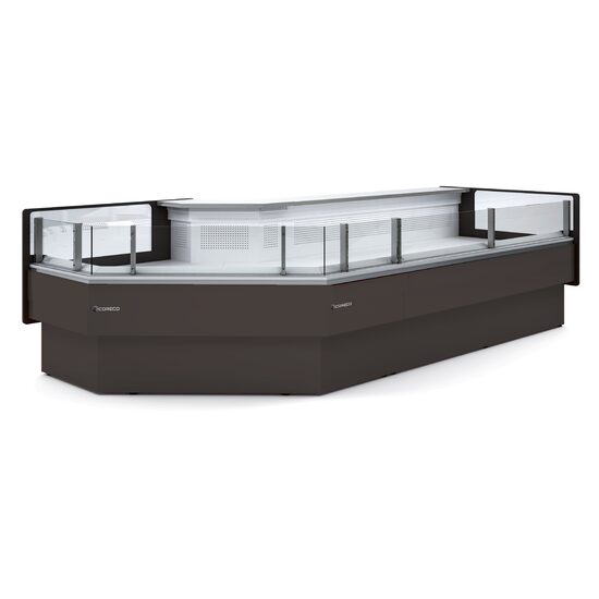 Vitrina modulara supermarket cu unitate condensare remote, 724 Lt - Coreco