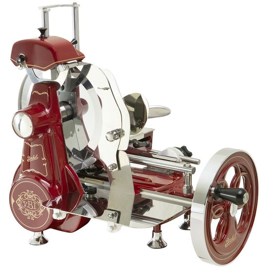 Feliator manual cu volan B2 cu lamă de 265 mm - roșu - Berkel