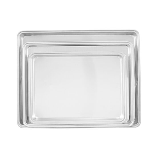 Tava de unica folosinta din aluminiu pentru baklava 17x25 cm - Almetal