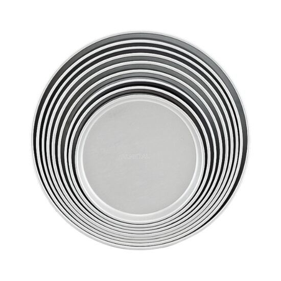 Tava rotunda din aluminiu pentru pizza - Almetal