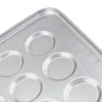 Tava copt din aluminiu pentru 20 chifle 53x65cm - Almetal