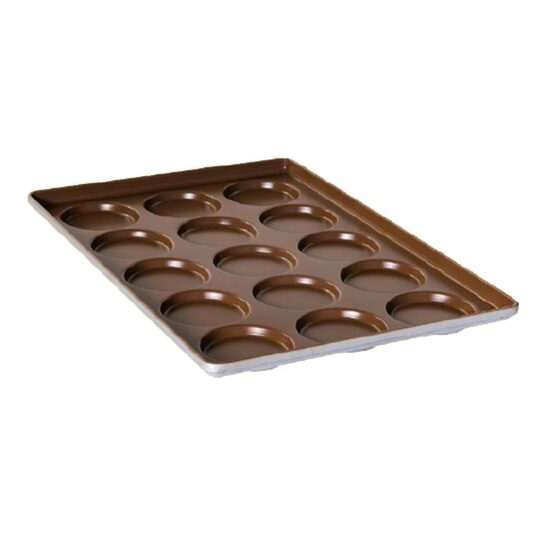 Tava copt din aluminiu pentru 35 chifle 60x90cm - Almetal