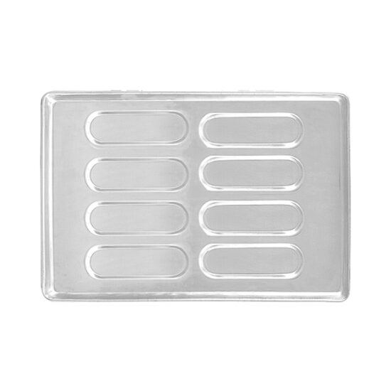 Tava copt din aluminiu pentru 8 painici sandvis 40x60cm - Almetal