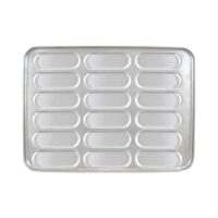 Tava copt din aluminiu pentru 16 painici sandvis 49x74cm - Almetal