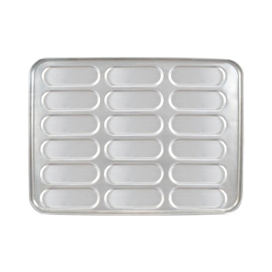 Tava copt din aluminiu pentru 16 painici sandvis 49x74cm - Almetal
