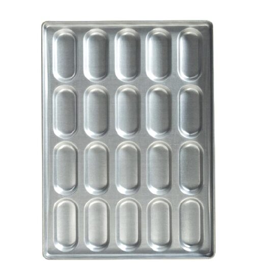 Tava copt din aluminiu pentru 30 painici sandvis 74x98cm - Almetal