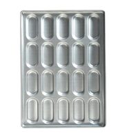 Tava copt din aluminiu pentru 36 painici sandvis 75x104cm - Almetal