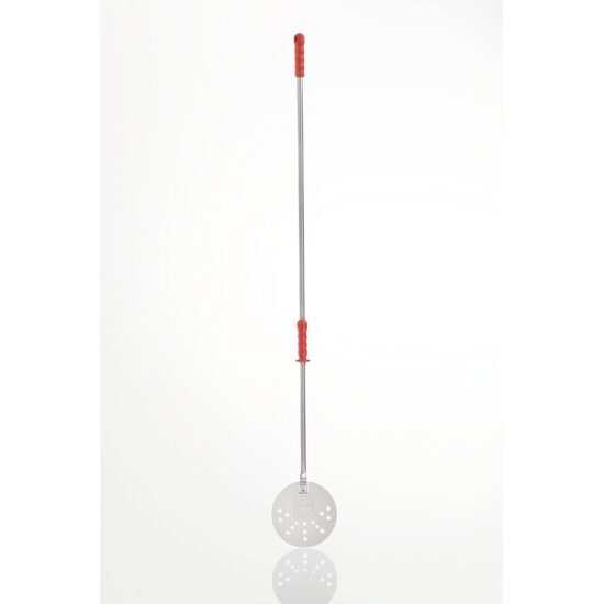 Paleta rotunda perforata pentru pizza Ø22 cm - Cuppone