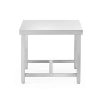 Stativ pentru vase, otel inoxidabil,  500x500x(H)450