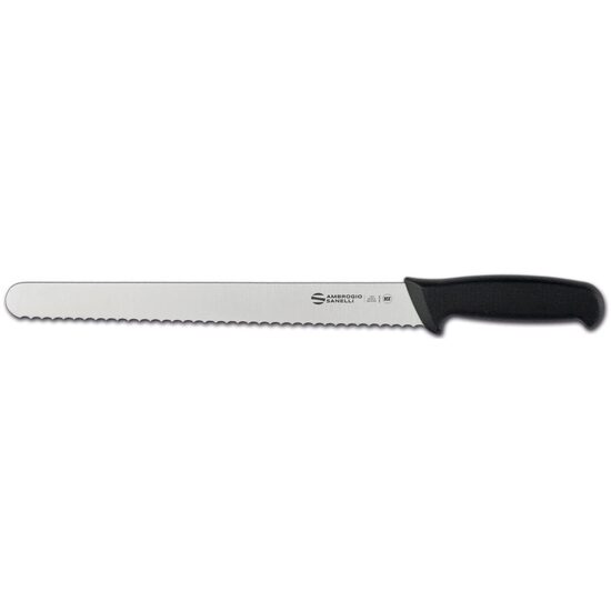 Cutit de paine Supra, Ambrogio Sanelli, lama zimtata, (L)420mm