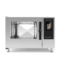 Cuptor profesional Alphatech Synapsy automat, electric, capacitate 12 tavi GN 1/1, 6 tavi GN 2/1, umidificare automata directa