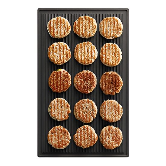 Tava grill GN 1/1, aliaj aluminiu- Alphatech