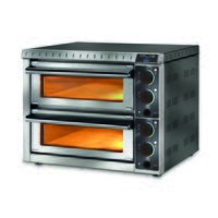 Cuptor electric doua pizza de 35 cm si doua tavi de 35x40 cm GAM Atlas 1+1