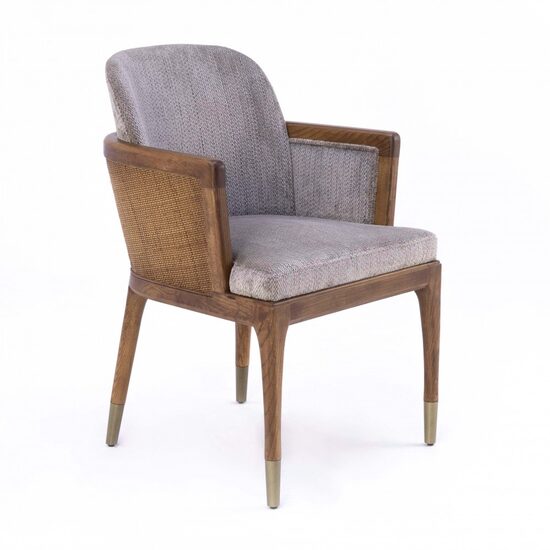 Scaun din lemn cu spatar Elegance - Caris